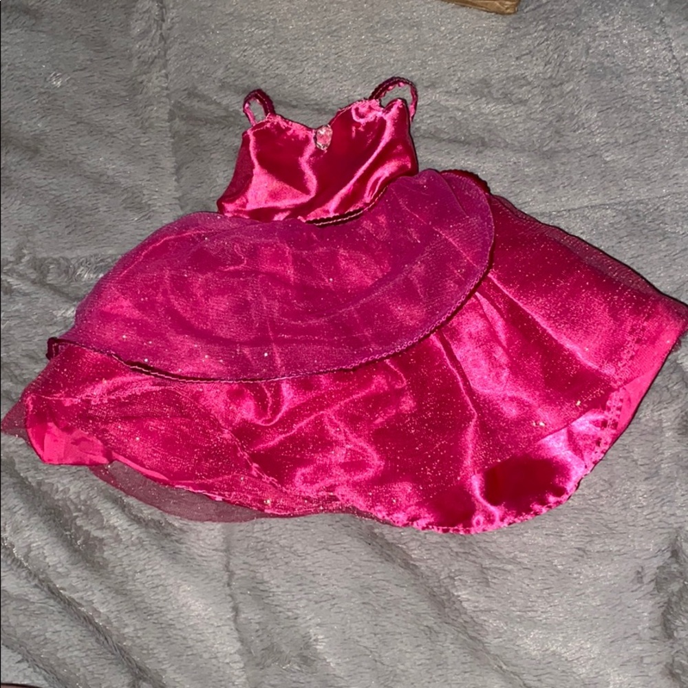 pink baby doll dress